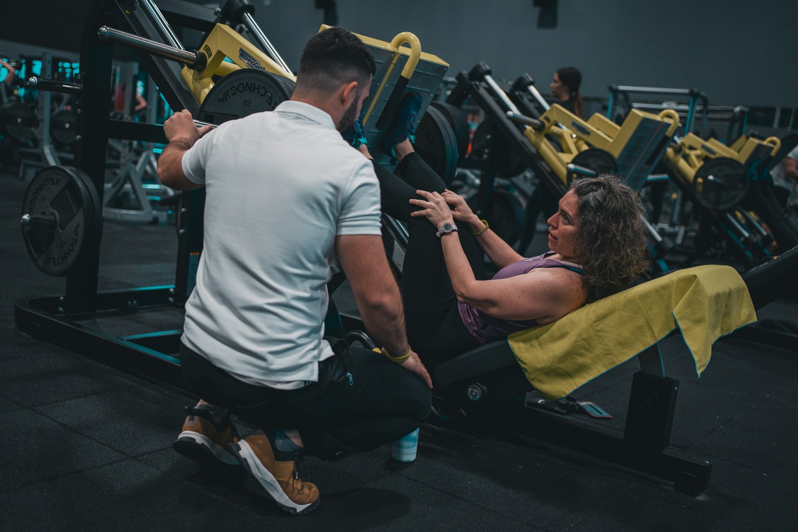 Fitness training scene for AI Personal Trainer featured project